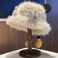 ราคา ตุ๊กตา Mickey Palm Bucket หมวกหญิงแบบอบอุ่น หนาสำหรับฤดูหนาว ดีไซน์ใหม่ All-Face Match (52701877610)
