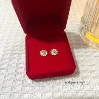 ราคา ต่างหูเงินแท้ 92.5% (ดอกเดซี่) (11098727041)