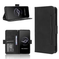 ราคา เคสโทรศัพท์หนัง PU ฝาพับแม่เหล็ก พร้อมช่องใส่บัตรหลายช่อง สําหรับ for ASUS ROG Phone 7 Pro 5G ROG7 Ultimate (23767263567)