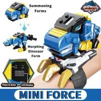 ราคา Mini Agent Team Dinosaur Transformer Toy Miniforce Mini Agent X นาฬิกา Mecha หุ่นยนต์ไดโนเสาร์นาฬิกาของเล่น Volt Max Lucy Sammy Transformer KidsToy ของเล่นเด็กผู้ชาย (26313772528)