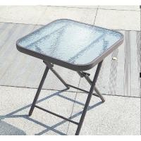 ราคา โต๊ะกลมกระจกเหล็กพับได้กลางแจ้ง (11515529555)