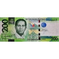 ราคา แบงก์​ฟิลิปปินส์​ Philippines, 200 Piso, รุ่น​ใหม่, B876, ไม่​ผ่าน​ใช้​ UNC (23930570696)