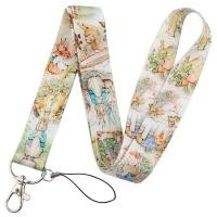 ราคา สายคล้องบัตร ห้อยมือถือ ลายกระต่าย Peter Rabbit พร้อมส่ง (27822176300)