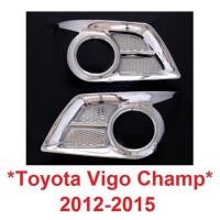 ราคา ครอบไฟตัดหมอก ครอบสปอร์ตไลท์ TOYOTA VIGO CHAMP 2012 - 2015 ชุบโครเมี่ยม โตโยต้า วีโก้แชมป์ แชมป์ สปอตไลท์ spotlight (16339806957)