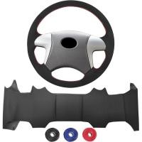 ราคา หนังไมโครไฟเบอร์ Hand Seven พวงมาลัยใช้งานร่วมกับ Toyota Camry 2010 Camry XLE 2017 Highlander 2008-2011 Hilux 2012 Hilux Invincible 2014 DIY พวงมาลัย Protecto (53702461218)