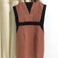 ราคา เดรสสั้น สีส้มอิฐ (2045305638)