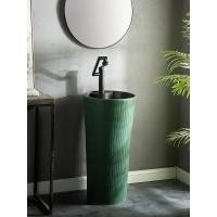 ราคา อ่างคอลัมน์สีเขียวย้อนยุคอ่างล้างหน้าแบบตั้งพื้นอ่างล้างหน้ากลางแจ้งอ่างล้างหน้าในสวนอ่างล้างหน้าแนวตั้ง DULT (29987217853)