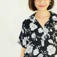 ราคา เสื้อฮาวาย Hawaii shirt ผ้าสปัน นุ่มๆ #พร้อมส่ง (889785406)