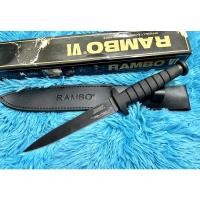 ราคา มีดพกแรมโบ้ RAMBO6 แท้ 100% มีดอุปกรณ์เดินป่าและทำครัว (9498734051)