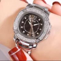 ราคา นาฬิกาแฟชั่น นาฬิกา GEDI SILVER & PINK WATCH นาฬิกาหญิง ทรงเหลี่ยม นาฬิกาแบรนด์แท้พร้อมกล่องแบรนด์ การันตีแบรนด์แท้‍♀ (6090458272)