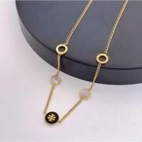 ราคา สร้อยคอ Tory Burch สเเตนเลสสตีลสีทอง (8227265184)