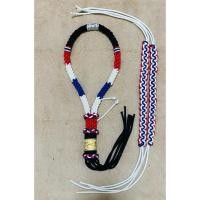 ราคา มงคลมวยไทยสีดำลายธงชาติไทยพร้อมประเจียด (28540061766)