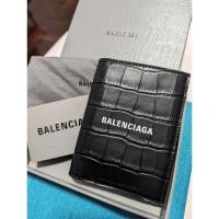 ราคา แท้ Balenciaga Cash Vertical Bifolded Wallet (19685973788)