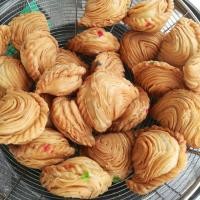 ราคา กะหรี่ปั๊บสด ไส้ไก่ ปลา ถั่วแดง ถั่วเหลือง เผือก แป้งกระหรี่ปั๊บ กรอบ อร่อย ทำสดทุกวัน (888333184)