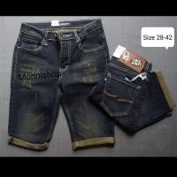 ราคา M.JEANS กางเกงยีนส์สามส่วน ยีนส์ขาสั้น ทรงสลิม ผ้ายืด เอว 28-42 นิ้ว Tim's money แท้ 100% (757080721)