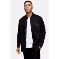 ราคา TOPMAN เดนิมเชิ้ต สีดำ (23915876418)