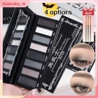 ราคา 【ของขวัญ】dikalu Eyeshadow Dark Night Starry Smoky Eyeshadow Palette Cement Palette Halloween Smoky Makeup Matte Pearlescent GoldenKey (41164797785)