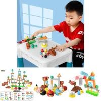 ราคา Angry สีสัน Bird Building Blocks รูปอิฐชุดสําหรับคอลเลกชันสําหรับเด็ก (51652500885)