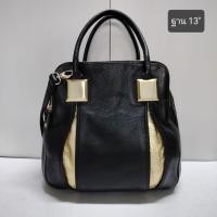 ราคา กระเป๋ามือสอง หนังวัวเเท้ double m milano (25403616609)