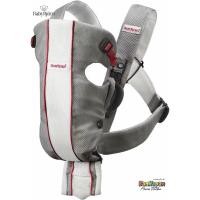 ราคา เป้อุ้ม แรกเกิด-13 kg. babybjorn มือสอง BabyBjorn Baby Carrier Original, Mesh - Gray & White มือ 2 สภาพสวยค่ะ (26477300404)