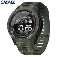 ราคา Smael 8105C นาฬิกาผู้ชายกีฬานาฬิกาดิจิตอล LED 50M Wateproof S Shock ทนทหารนาฬิกา Amry นาฬิกาข้อมือผู้ชาย (43552784526)