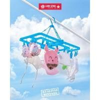 ราคา GANTUNGAN MICTON LION STAR GB-6 ไม้แขวนเสื้อสี่เหลี่ยมพรีเมี่ยมและทนทานไม้แขวนเสื้อกลมไม้แขวนเสื้อวงกลมหมุนราวแขวนเสื้อผ้าหมุนหรือไม้แขวนเสื้อหมุนได้ (25197496109)