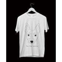 ราคา เสื้อลายกราฟฟิก minimal มินิมอล สกรีนลายหมา เสื้อลายหมา แขนสั้น คอกลม คอวี แฟชั่นสไตล์ญี่ปุ่น DGFCY68 Toy Fox Terrier (24024820281)