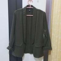 ราคา เสื้อคลุม blazer forever 21 สีเขียว (5454407044)