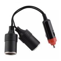 ราคา พร้อมส่งในไทย***อุปกรณ์เพิ่มขยายช่องที่จุดบุหรี่ในรถยนต์จาก 1 เป็น 2 ช่อง ปลักที่จุดบุหรี่12V~24V (8920893882)