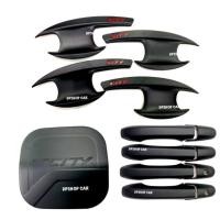 ราคา เบ้ารองมือเปิด+ครอบมือจับ+ฝาถังดำล้วน CITY ซิตี้ปี 2008-2013 ดำด้านโลโก้แดง (4919592222)