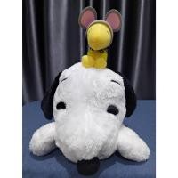 ราคา ตุ๊กตาสนูปี้ Snoopy & WOODSTOCK ท่านอน ขนาด 14 นิ้ว (43652065628)