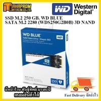 ราคา 250 GB SSD (เอสเอสดี) WD BLUE SATA M.2 2280 (WDS250G2B0B) 3D NAND. (5441845920)