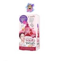 ราคา (6ซอง/กล่อง) Smooto Red White Brightening Booster Serum สมูทโตะ เซรั่มไวน์แดง ลดรอยสิว (28423869914)