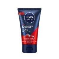 ราคา NIVEA (100 กรัม) นีเวีย เมน ดีพ แอคเน่ ออยล์ เคลียร์ สครับ มัด โฟม NIVEA Men Deep Acne Oil Clear Scrub Mud Foam 100 g (12929275538)