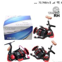 ราคา รอกสปินนิ่่ง weebass วีแบส BH สีน้ำเงิน RHสีแดง รอกสปูนโลหะ 3+1ลูกปืน (1090986290)