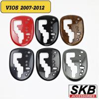 ราคา ครอบเกียร์ออโต้ VIOS ครอบเกียร์ AUTO VIOS GEN2 2007-2012 YARIS 2006-2013 ครอบเกียร์ลายไม้ ครอบเกียร์เคฟล่าร์ (16283003184)