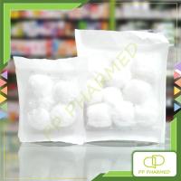 ราคา Hivan สำลีก้อน ปลอดเชื้อ Cotton Ball Sterile ถุง5,10ก้อน (21468902291)