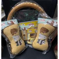 ราคา We bare bears หมีแบร์แบร์ เซ็ทแต่งในรถงานผ้า หุ้มพวงมาลัย หุ้มเกียร์ หมอนรองคอ ลิขสิทธิ์แท้ (28916253431)