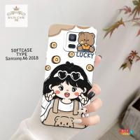 ราคา เคส HP Samsung A6 2018 - Samsung A6 2018 Casing - เคสการ์ตูน Motif - Samsung A6 2018 Softcase Mobile phone Protector Accessories เคสมือถือและผิว Aerocase Customcase idolcase.id Di.Case.in LoveSoftcase