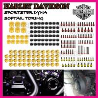 ราคา แหวนรองฝาเครื่อง น๊อตเครื่องHarley davidson Sportster Dyna Touring Softail EVOLUTION M8 TWIN CAM (27437038097)