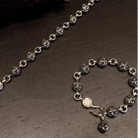 ราคา 925 Sterling Silver Seiko Scout Bracelet Flower Beads Retro Bracelet Same Style for Men and Women (24038320712)