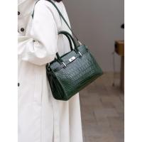 ราคา decemberlove_brand DC Macro croco 28cm หนังแท้ (หนังวัวปัมลายจระเข้) (28328066618)