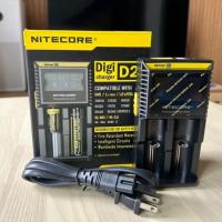 ราคา Nitecore เครื่องชาร์จถ่าน อัจฉริยะรุ่น D2 หน้าจอ digital ของแท้เช็คโค๊ดได้ (12852966930)
