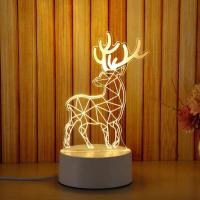 ราคา โคมไฟ 3D ไฟ โคมไฟตั้งโต๊ะ ไฟตั้งโต๊ะ หลอดไฟ ไฟประดับ ไฟตกแต่ง ไฟแต่งห้อง ไฟled โคมไฟรูปสัตว์ โคมไฟการ์ตูน Night Light 3D (4225570522)