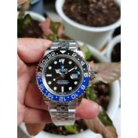 ราคา Rolex Gmt Batman มือ 1 ประกัน 1 ปีเต็ม -สีขอบร่องตัวเลขชัดลึกมากแบบ Gen สุด-เครื่อง 3285 แฮกเข็มสั้นตั้งวันแยกอิสระได้ (3643152311)