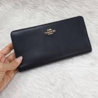 ราคา กระเป๋าสตางค์ใบยาว งาน shop มือ 1 แท้ us ไม่มีถุงผ้านะคะ Coach f68399 (4113597441)