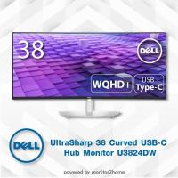 ราคา Dell UltraSharp U3824DW 38'' WQHD(3840 x 1600) 60 Hz Curved Screen WLED LCD Monitor 21:9 USB-C Hub 37.52 with IPS Black (25771842925)