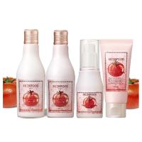 ราคา Skinfood Tomato Brightening Cream 60g / Toner 140ml / Essence 45ml / Emulsion 140ml (3615888372)