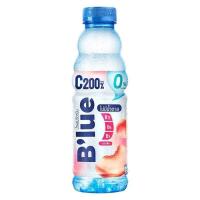 ราคา บลู น้ำผสมวิตามินซี0แคลอรี่กลิ่นพีช 500มล. Blue Vitamin Water 0 Calories Peach 500ml. (41200329745)