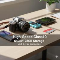 ราคา SanDisk TF Card 16GB 32GB 64GB Class10 ใช้ได้กับ PSP โทรศัพท์ กล้อง ลำโพง | Micro SD ความเร็วสูง ราคาพิเศษ พร้อมส่ง (57750149791)